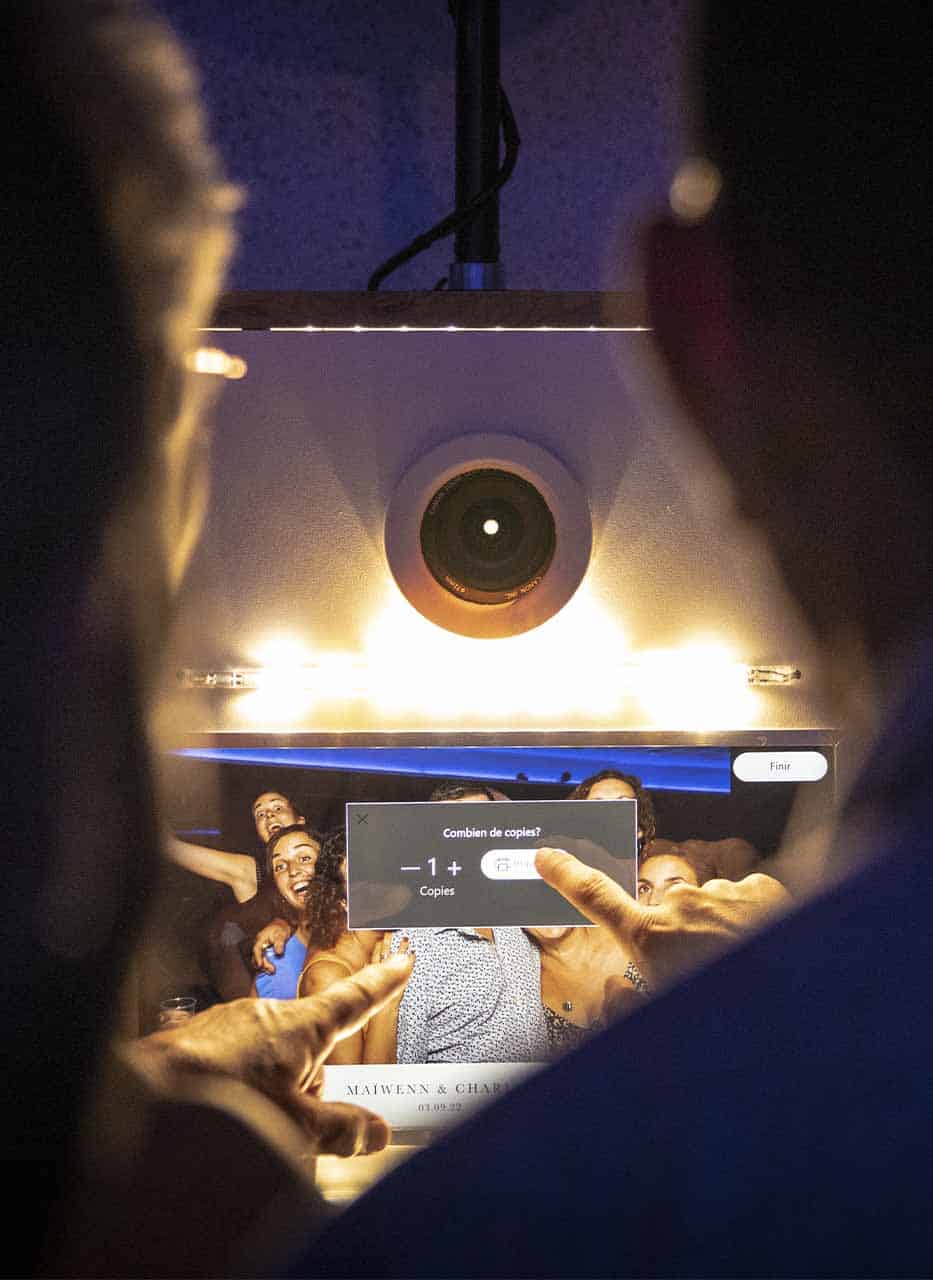 location-borne-photo-nantes-8 photobooth lors d'un événement d'entreprise